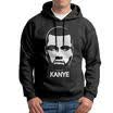 Hooded KANYE Black Sweatshirt Men Women Pullover Hoodie Cotton Top US Seller
