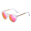 Wei Gang VEGOOS 6113 polarized sunglasses female models retro bright driving mirror mirror sunglasses marble box Barbie Purple