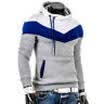 Mens Winter Slim Hoodie Warm Hooded Sweatshirt Coat Jacket Outwear Sweater