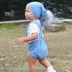 UK Newborn Baby Girls Boys Furry Pompom Ball Hat Kids Beanie Cap 100 Cotton