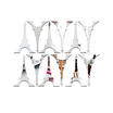 Eiffel Tower Acrylic Wall Stickers Room Decor Removable Mirror Stickers