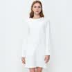 UR youth trend ladies double pocket H type Slim dress YV39R7BN001 white apricot M