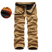 AOWOLF High Quality Cotton Winter Warm New Plus Size Mens Camouflage Pants Trousers With Suede Inside Y1005