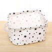 AU Linen Desk Storage Box Holder Jewelry Cosmetic Stationery Organizer Case Box