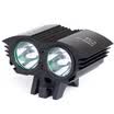 INBIKE bike lights headlights mountain LED light T6 charging night riding a light riding equipment cycling accessories T6 with 13200 mAh battery pack black