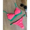 Women Push-up Padded Bra Bandage Bikini Set Swimsuit Triangle Swimwear Bathing