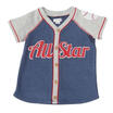 UK Canis Newborn Kids Baby Boy Cotton All Star Baseball Cardigan T Shirt Tops