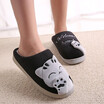 Cute kitty anti-slip warm cotton slippers
