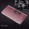 Goowiiz Phone Case For Xiaomi Mi 88 SeMax 3Pocophone F1Poco F1 Luxury Slim Mirror Flip Shell Stand Leather Smart Cover