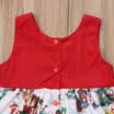 Xmas Christmas Flower Girl Dress Princess Baby Party Dress Kid Pageant Dress NEW