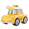 Yinhui toys deformation of the police car Perry POLI animation peripheral car robot toy car - Capri Taxi alloy version SLVC83175STD
