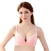 Pui Mami Moxi Printing Steel Patching Pregnancy Pregnant Maternity Breast Bra Underwear B7025 Pink 95C