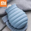 Xiaomi 313ml Hot Water Bag Microwave Heating Silicone Bottle Winter Heater With Knitted Cover Warmer Hot water bottle