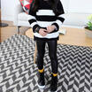 Girls Kids Winter Thick Warm Leather Leggings Fleece Lined Skinny Pants Trousers
