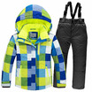 degrees 2018 Children Ski Suit Set Thick Waterproof Teenage Girl Boy Cold-proof Outdoor Clothes Windproof Winter Suits Kids