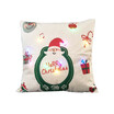 18 18 inches 45 45cm Linen Colorful LED Light Merry Christmas Cushion Cover Decorative Sofa Car Throw Pillow Case Pillowcase