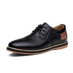 Mens Shoes Fashion Casual Shoes Genuine Leather Shoes Light Shoes For Men Blue Black Brown Size 38-44