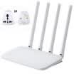 Original Xiao mi mi wifi router 4C 64 RAM 80211 B g n 24g 300 mbps 4 antenas de banda de repetidor Enrutadores inalámbricos Control de APP