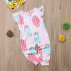 New Princess Newborn Baby Girl Balloon Romper Bodysuit Jumpsuit Outfit Clothes