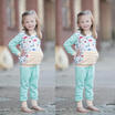 Cute Newborn Baby Boys Girls Hooded Tops Pants Harem Outfits Set Clothes