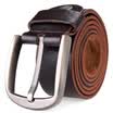 Cattle Men&39s Belt Belt Buckle Trousers Pants Leather Casual Cushion Leather Celt Leather 1211 Elegant Black