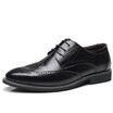 JUQI Business Men Oxford Genuine Leather Shoes