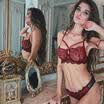 Women Underwear Bra Sexy Lingerie G-string Nightwear Lace Clothes Set Fashion