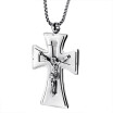 ations of the cross oss crucifi necklace pendeloque cut pray Catholicism Roman Catholicism ornament decoration pendant