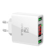 Cafele Dual USB Mobile Phone Charger for Samsung Universal Portable USB mobile charger Input AC 110-240V Output DC 5V 24A