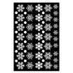 Christmas Paper Decoration White Snowflake Cling Sticker DIY Window Glass Stickers Party Decorations Ornaments