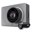 YI Xiaomi Full HD 1296P 165° Wide Angle Dashboard Camera Car DVR Dash Night Vision Video Recorder Grey With Dual USB charger Outle