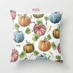 Halloween Pumpkin Cushion Cover Square Pillow Case Thanksgiving Day Decor 18"