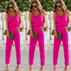 New Womens Sexy Strap Slim Sleeveless Bodycon Jumpsuit Romper Trousers Clubwear