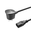 Huntkey national standard power cord single-handed plug-in patent certification three-hole power supply cable for desktop computer rice cooker electric kettle projector 05 m