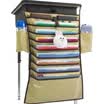 Excellent&excellent UHOO 6510 students hanging book bag beige 64 43cm desk book racks book legislation