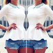 UK Summer Womens Casual Tops Blouse Short Sleeve Crew Neck Floral T-Shirt Ladies