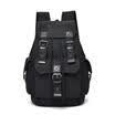 Men Canvas Multifunctional Outdoor Travel Shoulder Bag Large School Backpack PO