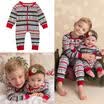 Xmas Baby Kid Boy Girl Infant Romper Jumpsuit Bodysuit Cotton Clothes Outfit Set