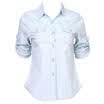 Retro Women Casual Blue Jean Soft Denim Long Sleeve Shirt Tops Blouse Jacket