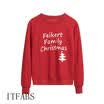 Family Christmas Matching Sweatshirt Unisex Long Sleeve Sweater T-shirt Tops