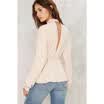 UK Womens Casual Blouse V Neck Long Sleeve T-Shirt Casual Halterneck Tee Tops