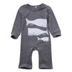 Newborn Kids Romper Infant Kids Bodysuit Baby Boy Girl Outfits Jumpsuit Clothes