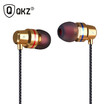 QKZ DM1 35mm Wired Headphones In Ear Dynamic Stereo Music Earphone Heavy Bass Headset Hands-free W Microphone Storage Box