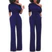 Womens Clubwear Playsuit Bodysuit Party Jumpsuit & Romper Wide Leg Long Trousers
