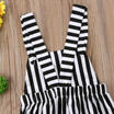 Newborn Baby Boy Girl Striped Romper Jumpsuit Sunsuit Playsuit Bodysuit Clothes