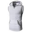 Mens Sleeveless Hoodie Hooded Sweatshirt Sport Gym Sweater Tops Shirts Vest CA