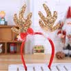 Christmas Headband Hat Fancy Dress Hat Reindeer Antlers Santa Xmas Kids Adult UK