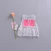 Newborn Infant Baby Girl Summer Romper Bodysuit Jumpsuit Headband Outfit Clothes