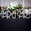 Mr & Mrs LOVEWhite Wooden Letters Wedding Home Party Table Sign Decors A