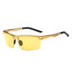 Molong polarizer drivers sunglasses men&women magnesium magnesium high beam driving glasses men sunglasses driving night vision riding mirror 8550 progressive yellow - day&night